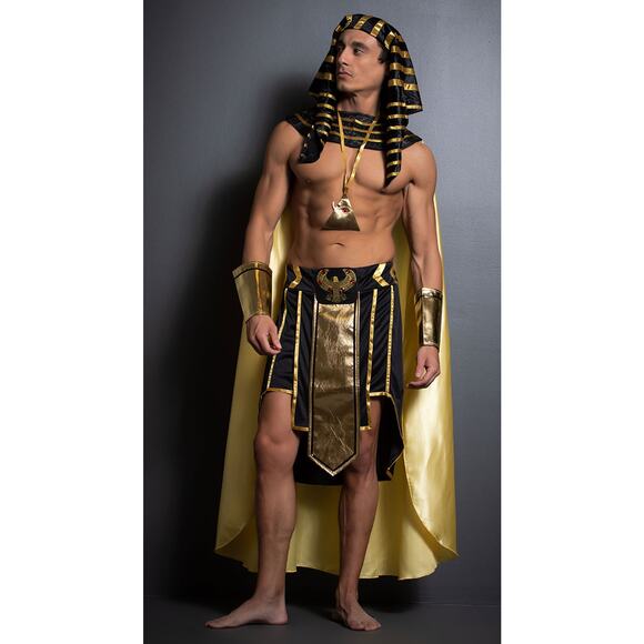 NEW King of Eqypt Pharoah Costume Size Medium - Picture 9 of 10